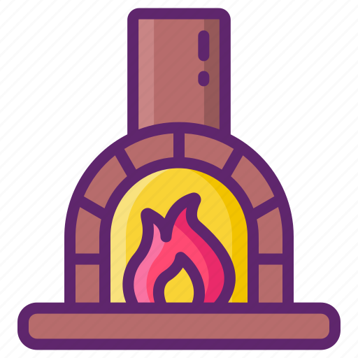 Stone, fire, oven, place icon - Download on Iconfinder