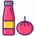 sauce, bottle, tomato