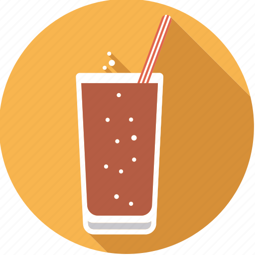 Beverage, cola, drink, foodix, lemonade, soda, straw icon - Download on Iconfinder