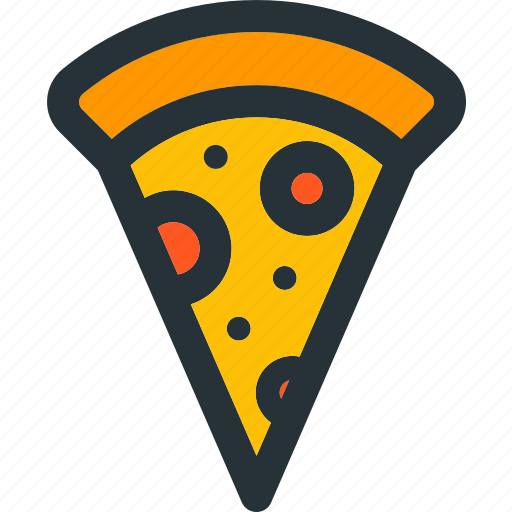 Pizza, cooking, food, italian, kitchen, meal, slice icon - Download on Iconfinder