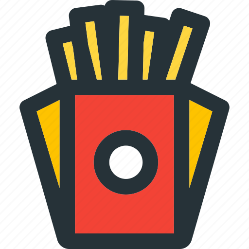 French, fries, cooking, fast, food, meal, restaurant icon - Download on Iconfinder