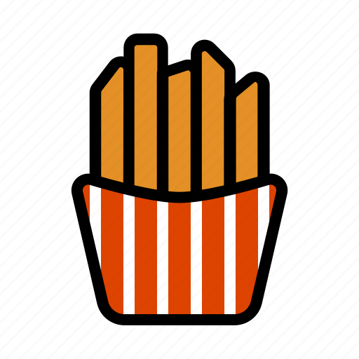French, fries, potato, food, restaurant icon - Download on Iconfinder