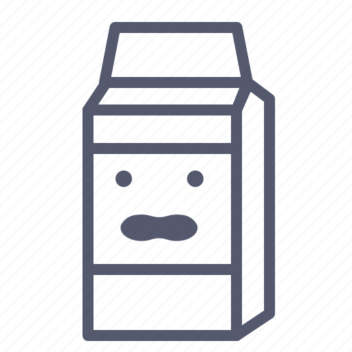 Box, drink, fridge, milk, servings icon - Download on Iconfinder