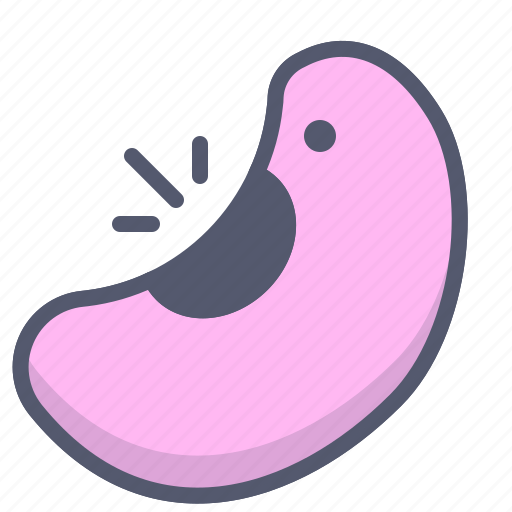 Announce, bean, food, kitchen, scream, seed icon - Download on Iconfinder