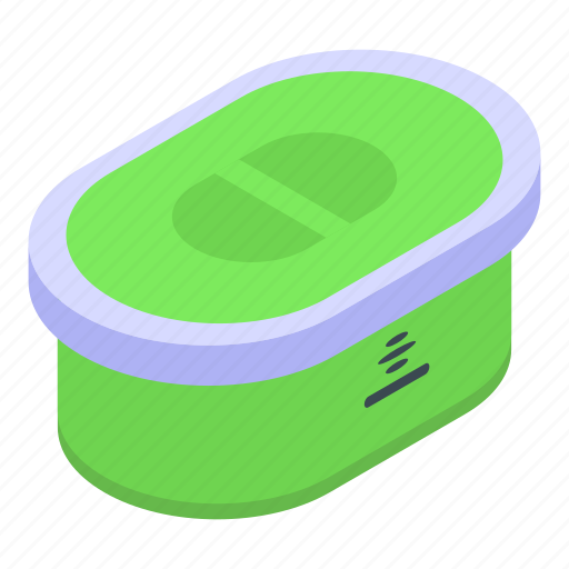 Foot, bath, isometric icon - Download on Iconfinder