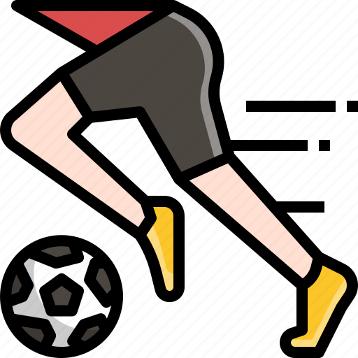 Activity, ball, football, game, play, running, soccer icon - Download on Iconfinder