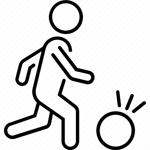 Ball, football, person, player, soccer icon - Download on Iconfinder