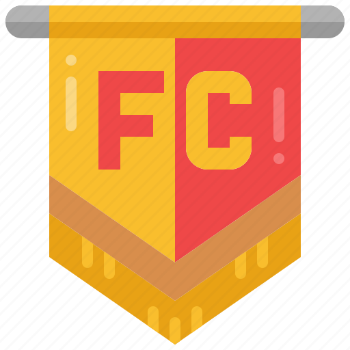 Soccer, club, banner, national, college, flag, football icon - Download on Iconfinder