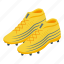 pair, soccer, boots, isometric 