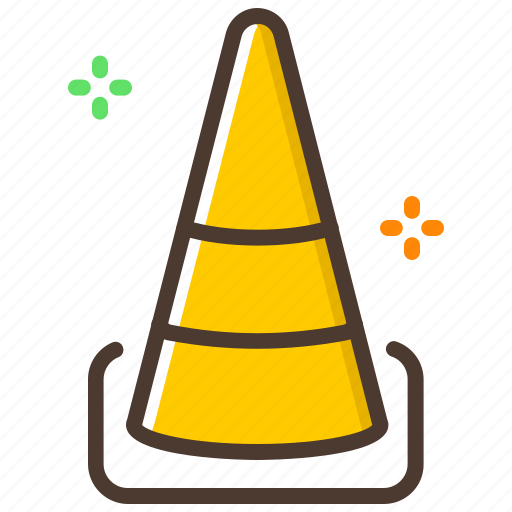 Construction, crowd, repair, traffic cone, warning icon - Download on Iconfinder