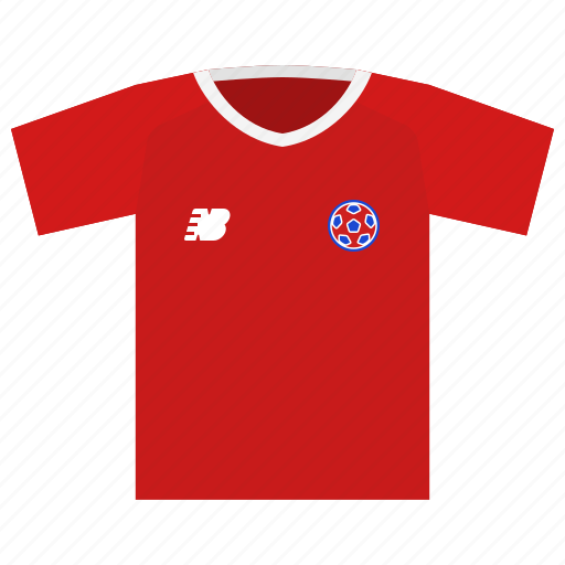 Costa rica, football, kit, soccer icon - Download on Iconfinder