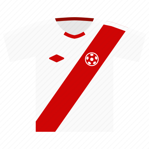Football, kit, peru, soccer icon - Download on Iconfinder