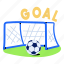 football, goal, goal net, soccer, game 