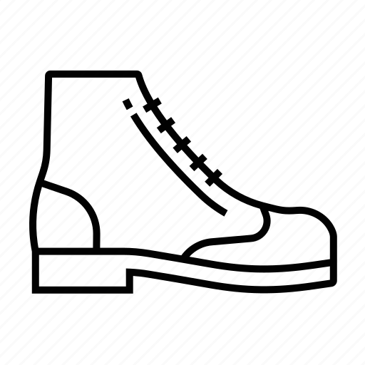 Boot, boots, fashion, foot wears, shoes, wingtip, wingtip boot icon - Download on Iconfinder