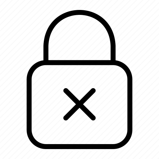 Do, not, go, out, door, lock, unlocked icon - Download on Iconfinder