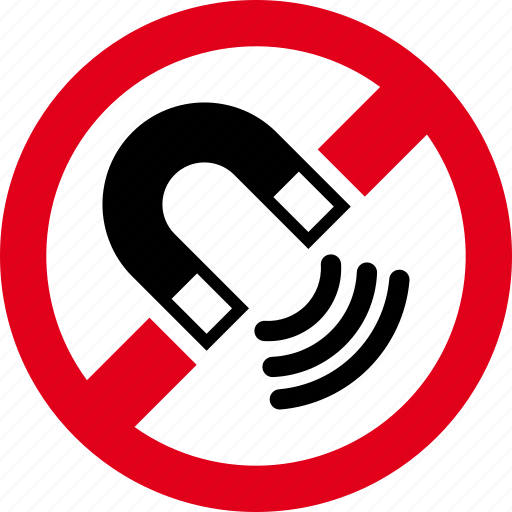 Forbidden, magnet, magnetic, prohibited icon - Download on Iconfinder