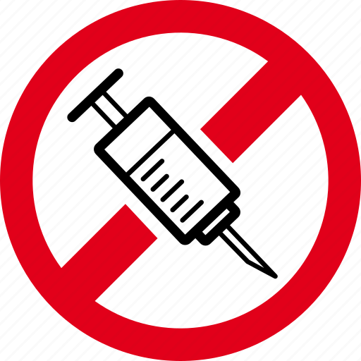 Forbidden, prohibited, vaccination, vaccine icon - Download on Iconfinder