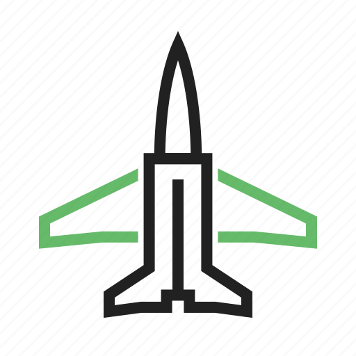 Aircraft, airplane, fighter, flight, fly, jet, military icon - Download on Iconfinder
