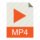 document, format, format file, mp4, video 