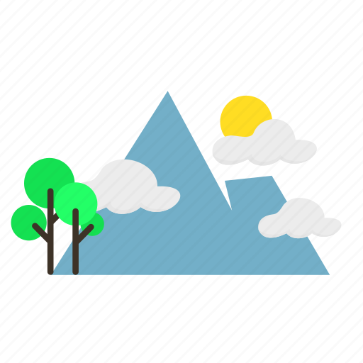 Forestry, forrest, mountain, nature, summer, trees icon - Download on Iconfinder