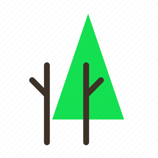 Branch, forestry, forrest, pine, tree, trees, young icon - Download on Iconfinder