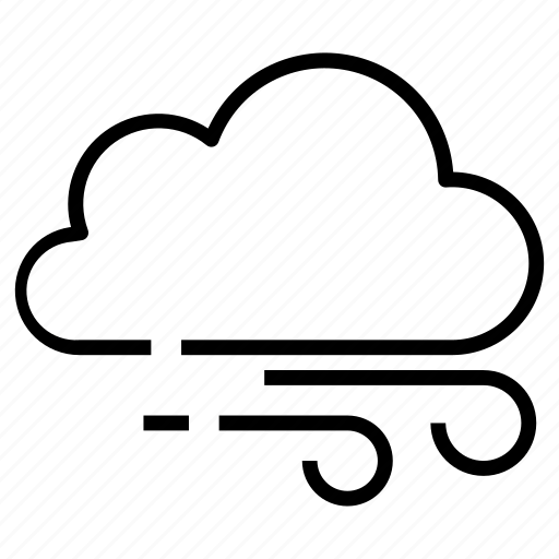 Cloud, blow, weather, windy, nature icon - Download on Iconfinder