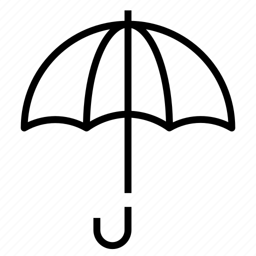 Umbrella, rain, weather, protection, safety icon - Download on Iconfinder