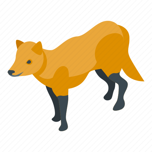 Ute, fox, isometric icon - Download on Iconfinder