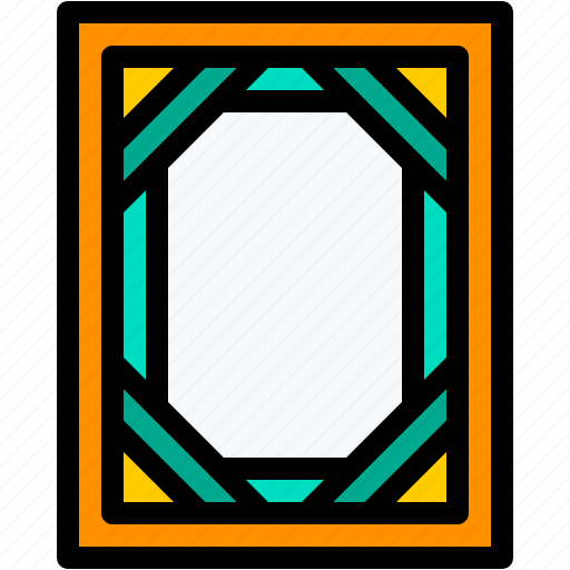 Frame, ornament, decoration, photo, furniture, and, household icon - Download on Iconfinder