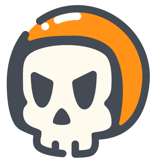 Emoji, freak, helmet, racer, skull icon - Free download