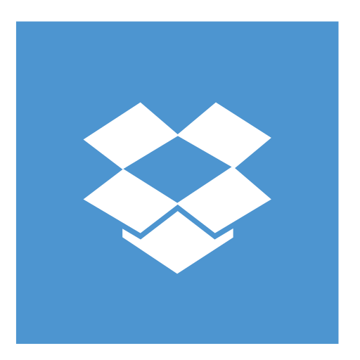 Dropbox, square icon - Free download on Iconfinder