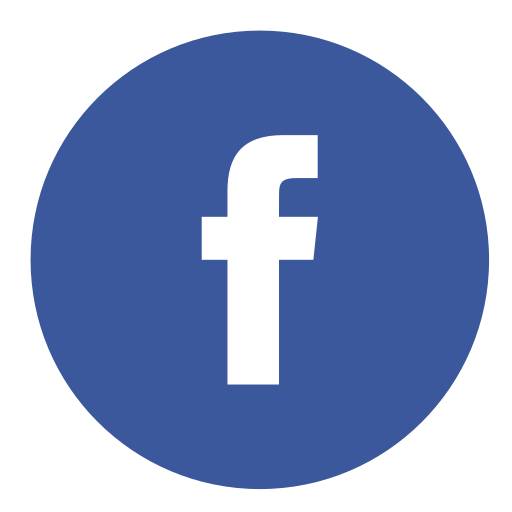 circle, facebook icon