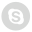 circle, gray, skype icon