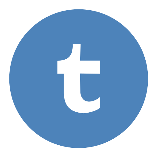 Tumblr, color, circle icon - Free download on Iconfinder