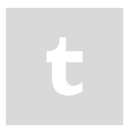 Tumblr, gray, square icon - Free download on Iconfinder