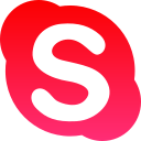 logo, media, skype, social