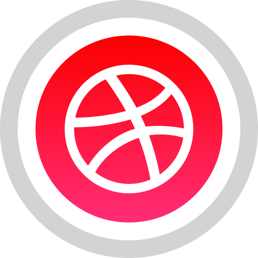 Dribbble, logo, media, social icon - Free download