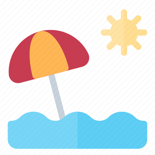 Parasol, weather, hobbies and free time, shade, umbrella, beach, summer icon - Download on Iconfinder