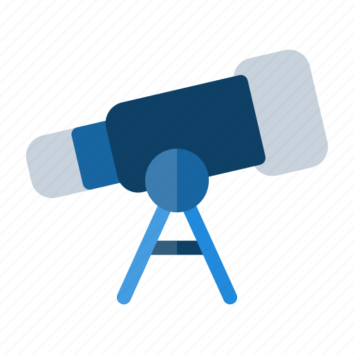 Telescope, vision, astronomy, hobbies and free time, observation, education, science icon - Download on Iconfinder