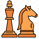 chess, inscription, knight, piece, strategy, tower, horse