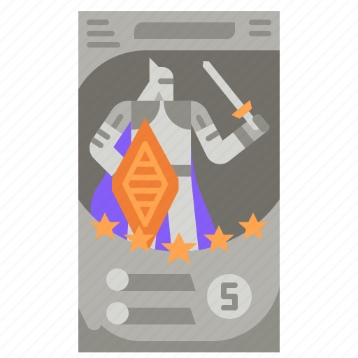 Card, game, magic, blade, knight icon - Download on Iconfinder