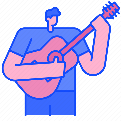 Guitar, free, time, hobbies, lifestyle, man icon - Download on Iconfinder