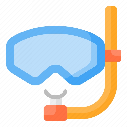 Snorkel, snorkeling, dive, diving, scuba, mask, goggles icon - Download on Iconfinder