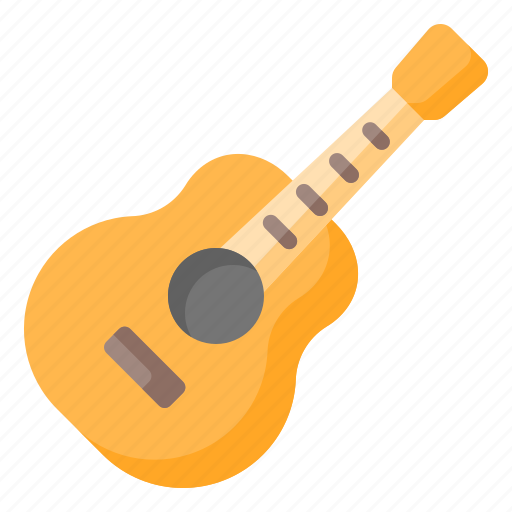 Guitar, acoustic, instrument, string, orchestra, music, hobbies icon - Download on Iconfinder