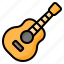 guitar, acoustic, instrument, string, orchestra, music, hobbies 