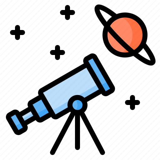Astronomy, telescope, observation, space, science, planet, education icon - Download on Iconfinder