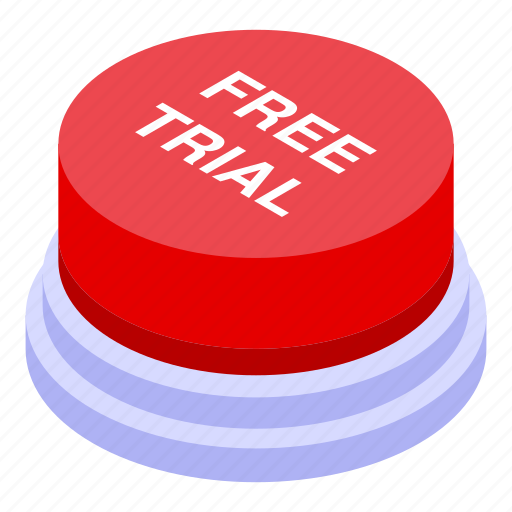 Trial, offer, isometric icon - Download on Iconfinder