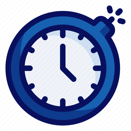 Deadline, time, clock, bomb icon - Download on Iconfinder