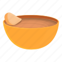soup, bowl, food, plate