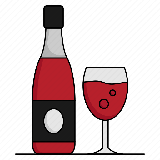 Alcohol, juice, beverage, glass, champagne, french wine, drink icon - Download on Iconfinder